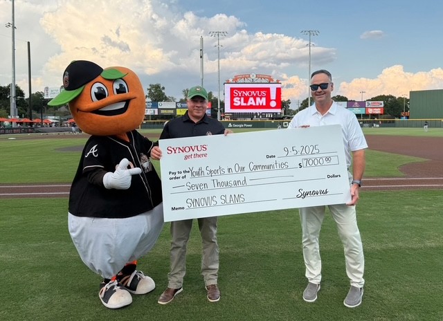 Synovus Slams Donation