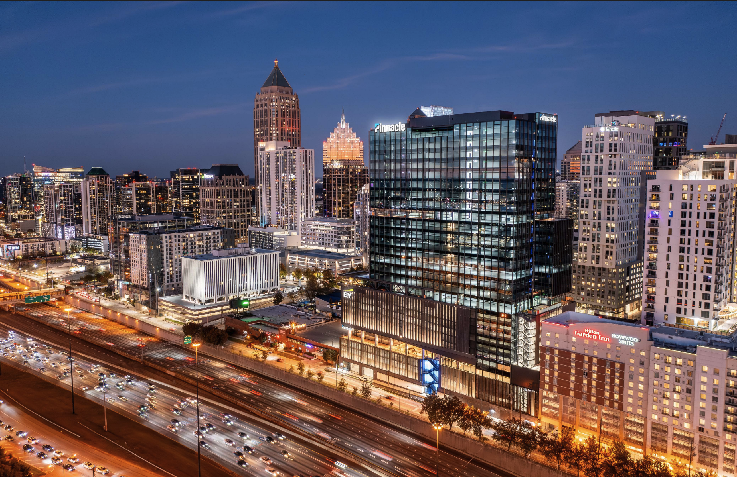 New Pinnacle Financial Partners corporate headquarters at Ten Twenty Spring in Midtown Atlanta
