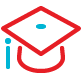 Graduation cap icon