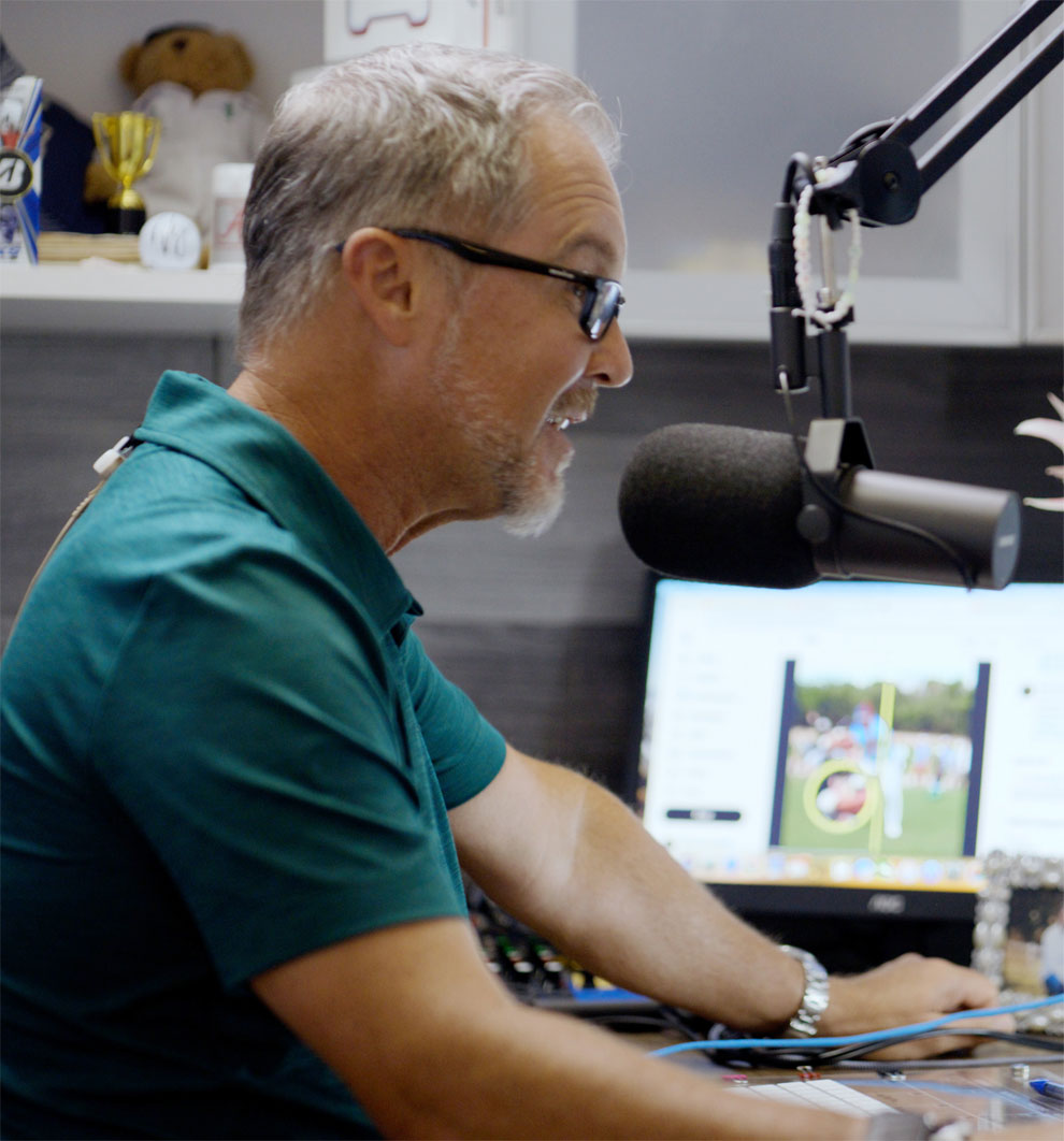 Mark Immelman in the studio