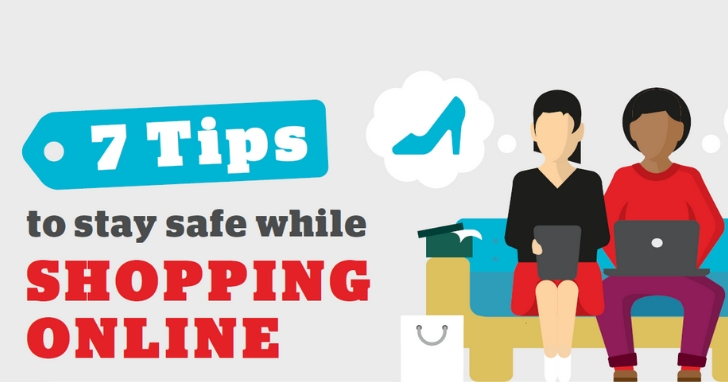 Purchasing Safety Tips Infographic: 7 Tips to Stay Safe While Shopping Online - Synovus