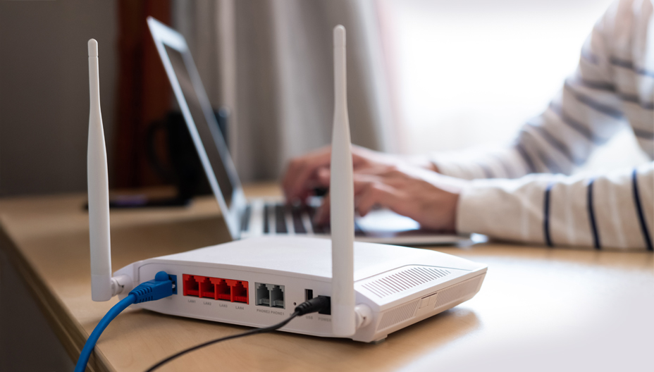 Busted Old Router Is Your Old Router Exposing You to Fraud? - Synovus
